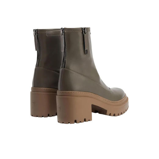 Giuseppe Zanotti 女士拉链高跟靴 灰色 I470000002 商品图3