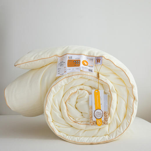 【高品质】秋冬A类提花99%大豆被 抑菌提花大豆蛋白纤维冬被 商品图1