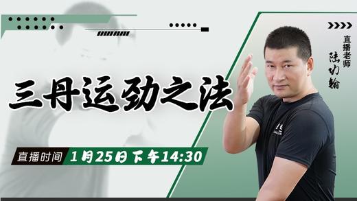 【1月25日 】三丹运劲之法 商品图0