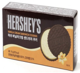 好时 香草味巧克力奶油夹心饼干75g허쉬 바닐라크림 샌드위치 쿠키 75g