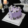 紫罗兰|紫色浪漫蛋糕（心形）【B4993】 商品缩略图0