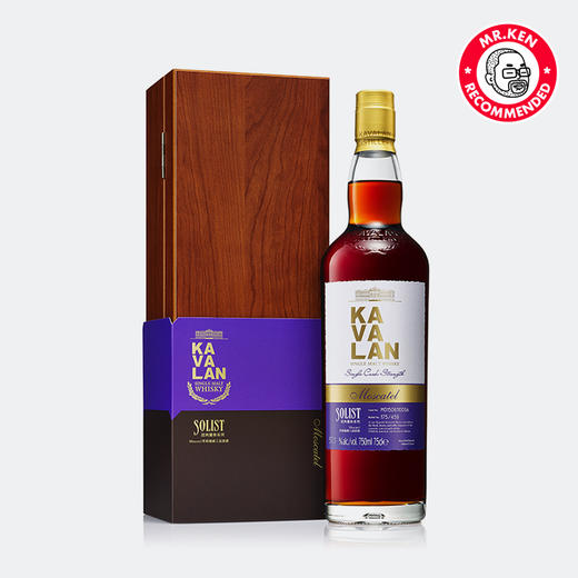 噶玛兰（Kavalan)莫斯卡特雪莉单桶单一麦芽中国台湾威士忌 商品图1