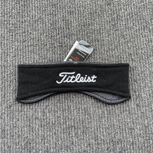 正品Titleist冬季高尔夫护耳，有效保护耳朵防冻伤。只有黑色，蓝色。
原价27美金。 商品图2