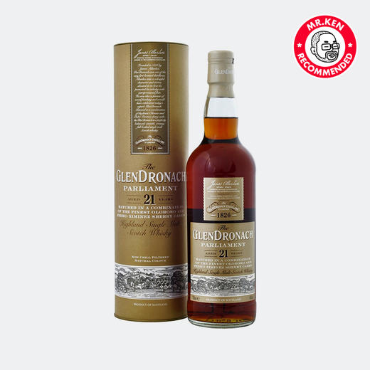 格兰多纳（Glendronach）21年单一麦芽苏格兰威士忌 商品图1
