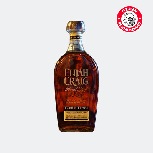 爱利加（Elijah Craig ）肯塔基珍藏原桶桶强美国波本威士忌（A122） 商品图1