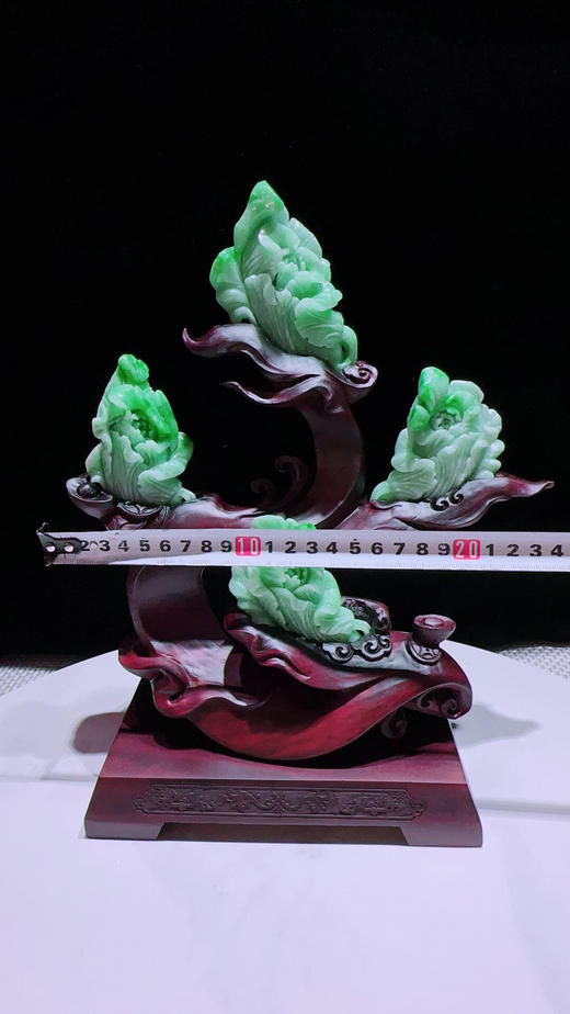 620810翡翠摆件【四季发财】 商品图2