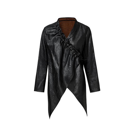 TANGY Collection/2025天意精品春季新品中国风女士莨绸外套 商品图4