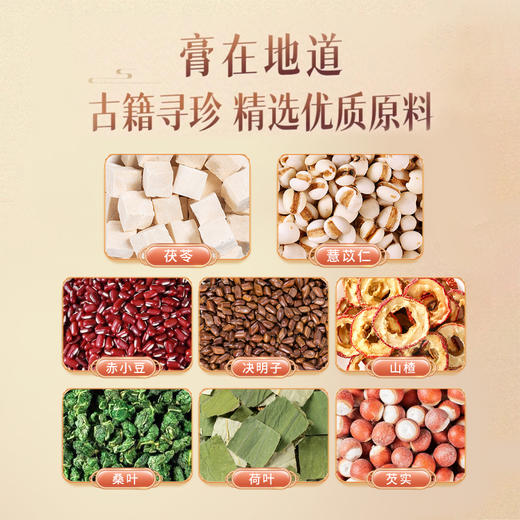 【温元记伏湿膏】温元记茯苓薏仁伏湿膏正品官方旗舰店 商品图3