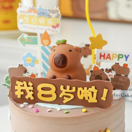 卡皮巴拉·周岁蛋糕【B4989】 商品图3