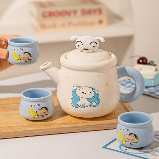 摩登主妇左卫门泡茶壶套装2025新款茶杯子生日新年礼物伴手礼茶具 商品图3