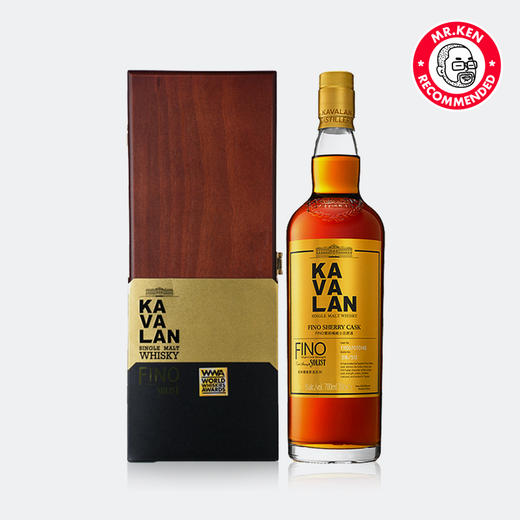 噶玛兰（Kavalan）FINO雪莉单桶单一麦芽中国台湾威士忌 商品图1