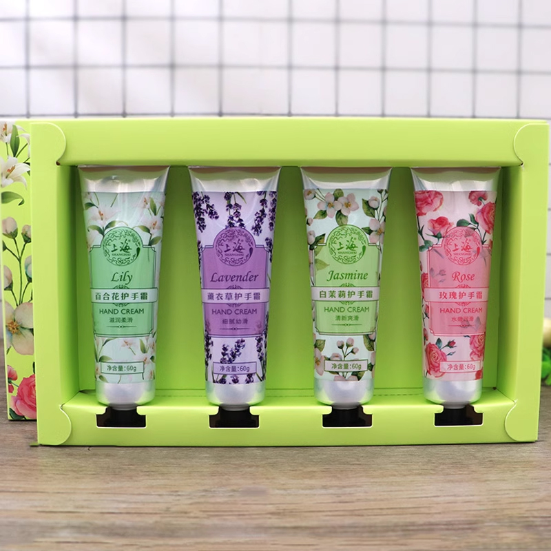 上海花香而悦手霜礼盒60g*4