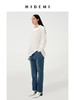 HIDEMI进口甄选高捻纱堆堆领一字肩多穿式薄针织上衣 商品缩略图5