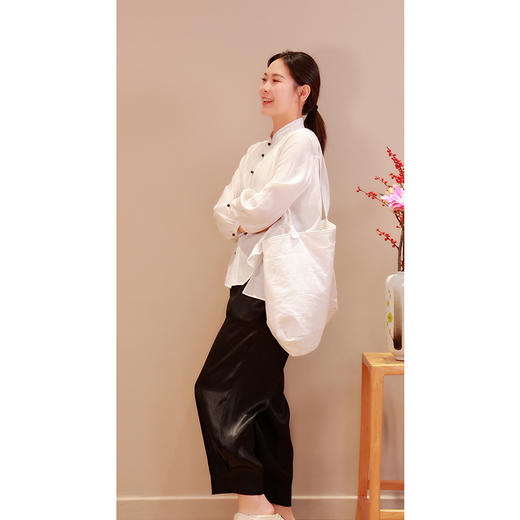 【2026东衣作】立和•新中式衬衣（25710012素白） 商品图3
