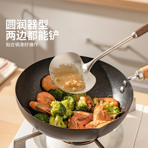 摩登主妇304不锈钢锅铲蘑菇铲家用炒勺炒菜铲子汤勺铁铲厨具套装 商品图1