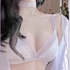 法式少女内衣女小胸薄款性感蕾丝无钢圈三角杯显小上托文胸套装夏2025新款小红书爆款 商品缩略图0