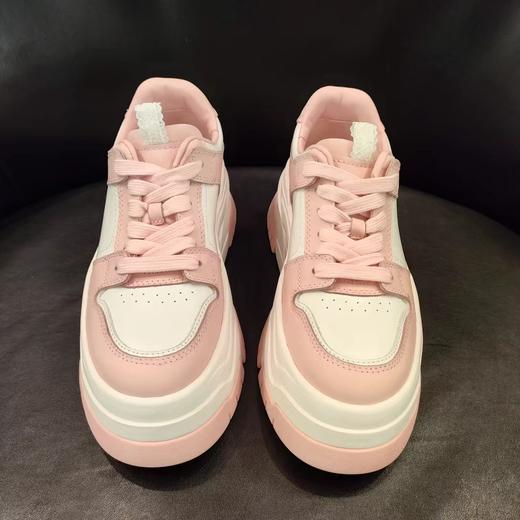 LFGJ凌介女鞋  17907  时尚百搭厚底小白鞋 商品图1