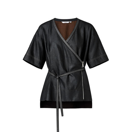 TANGY Collection/2025天意精品春季新品中国风女士三穿莨绸外套 商品图4