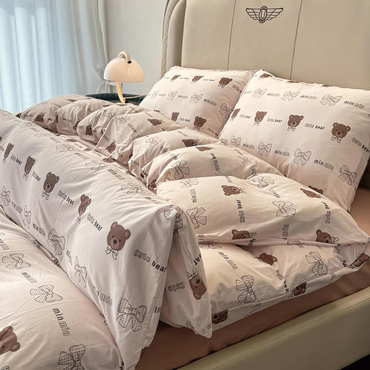 开春新品！【西域楼兰•有氧针织棉四件套】云端般的睡眠体验 面料亲肤软糯 吸湿透气 高颜值耐看 商品图13