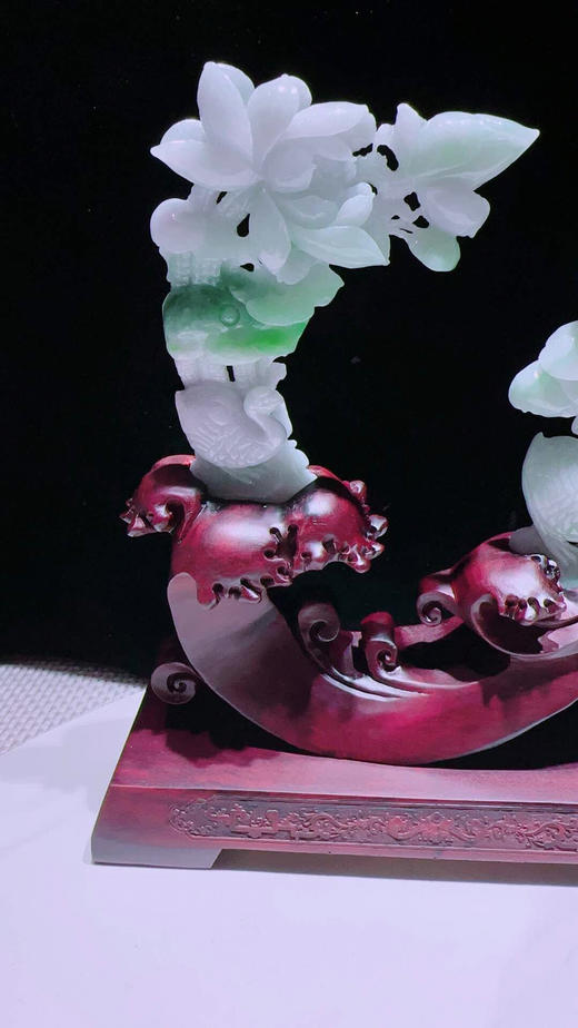 620807翡翠摆件【和和美美】 商品图5