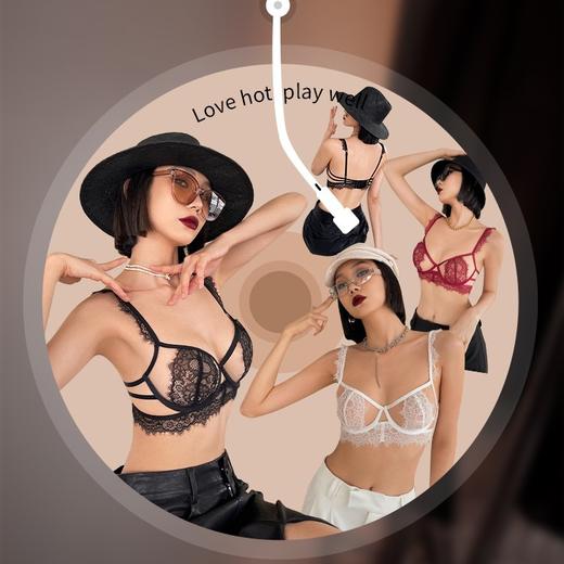 蕾丝内衣夏季女薄款性感透气舒适文胸上托收副乳防下垂显胸小胸罩2025新款爆款小红书同款 商品图3