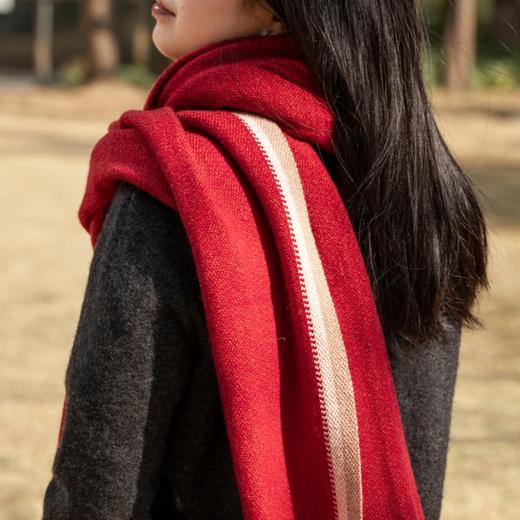 菜菜家羊绒羊毛披肩|非遗匠人手织！又柔又暖 商品图2