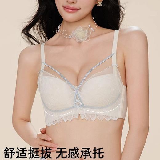 蕾丝内衣女2025新款爆款小胸聚拢显大收副乳秋冬季性感纯欲文胸罩2025新款小红书爆款 商品图1