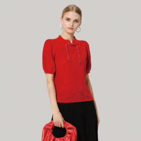 马天奴2025春新款针织毛衫MHS107SWH0