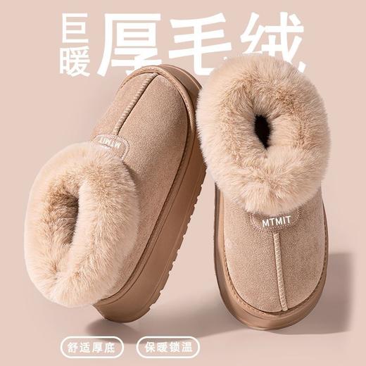 「仅29.9到手！加厚毛绒」新款复古雪地靴女学生冬季时尚外穿加绒东北保暖通勤棉靴 商品图0