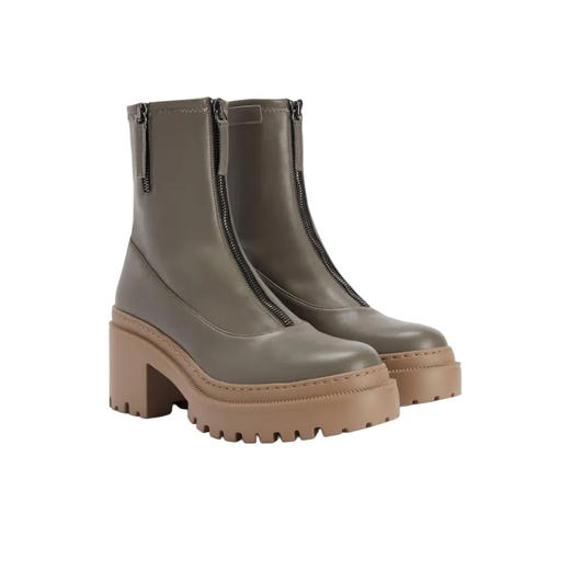 Giuseppe Zanotti 女士拉链高跟靴 灰色 I470000002 商品图2