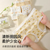 N3-【5条装】【7A抑菌纯棉裆】甜美小碎花蕾丝少女内裤高弹不勒不夹臀  仲夏白玉【青春系列】 商品缩略图3