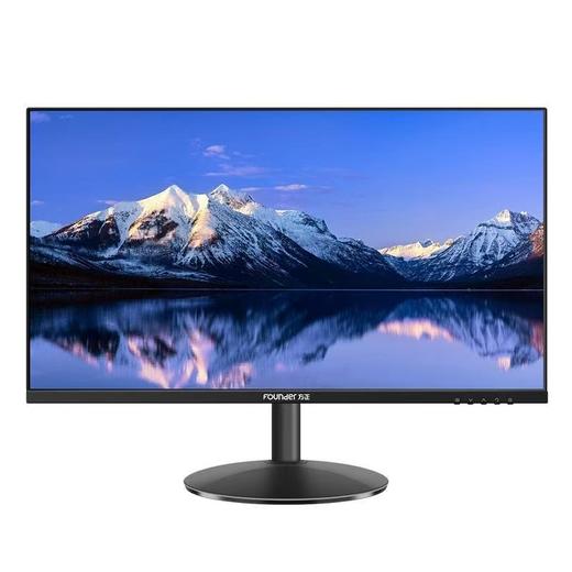 【JY】方正 Founder 215英寸显示器 HDMI+VGA 75Hz VA面板无边框 FZ2245 (黑色) 商品图0