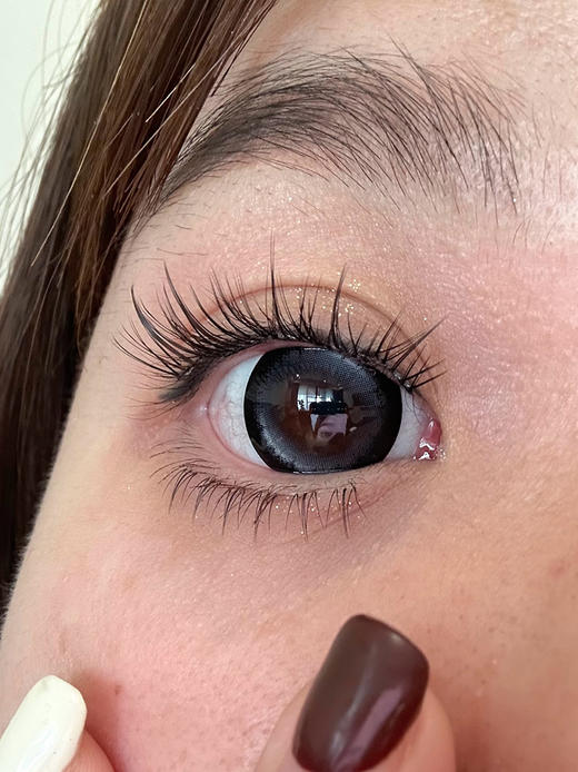 Jellydoll 黑糖糯米 半年抛 两片 14.5mm 参考着色14.4mm 基弧8.5 含水40% 新锐国货 商品图3