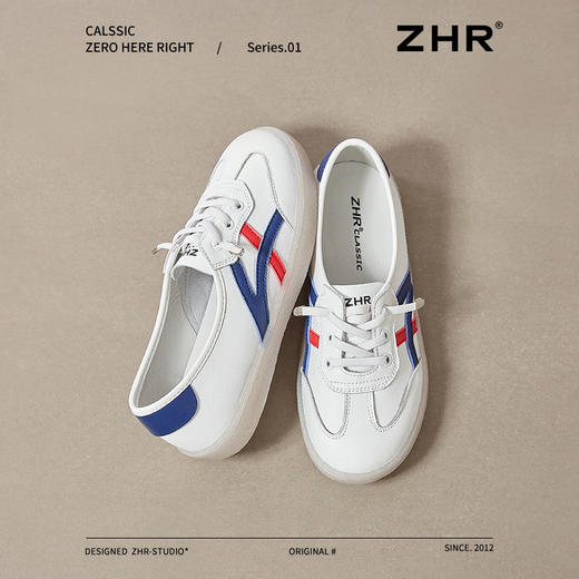 ZHR则则平底小白鞋女春季新款透气学生百搭高颜值运动休闲鞋 商品图6