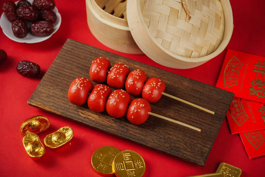 花饽饽之醒狮蛇宝宝，寓意吉祥、如意，醒狮的外形龙腾生风、威武雄壮，醒狮舞动起来，寓意着带来吉祥如意、事事平安、祥蛇纳瑞 商品图5