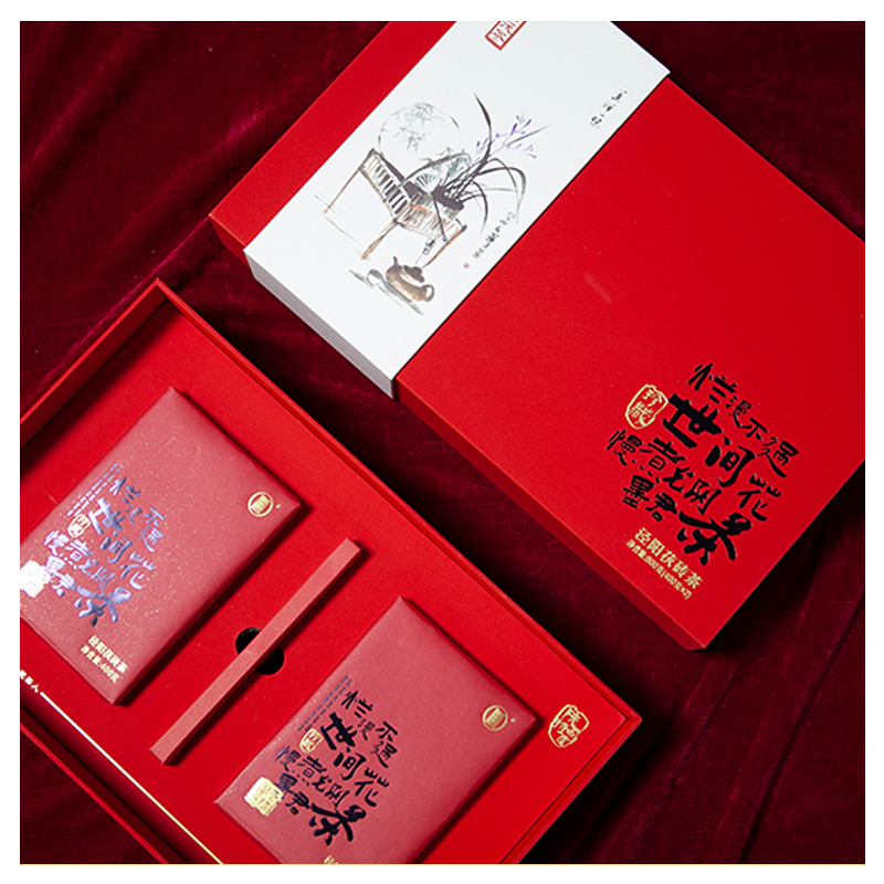 墨君茯茶鸿运当头—泾阳茯茶陕西特产礼品茶金花茶