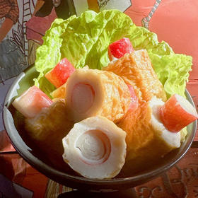 关东煮蟹肉竹轮串