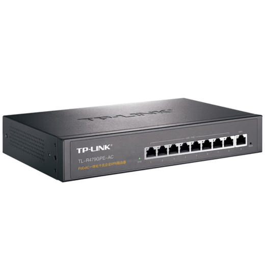 【JY】普联 TP-LINK交换机 R479GP-AC 8口千兆POE路由 商品图0