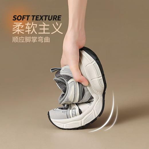 ZHR厚底增高老爹鞋女春季新款情侣时尚复古百搭超软运动休闲鞋女 商品图1