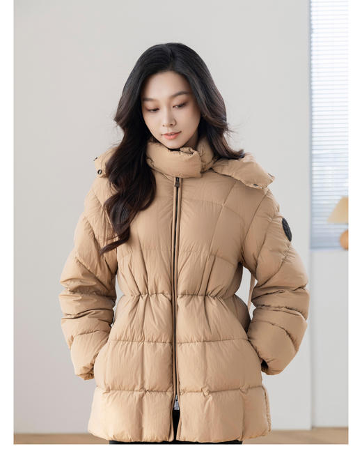 （艺术家联名）火桐hooton 2024新款 90白鹅绒羽绒夹克外套WT9752 商品图3