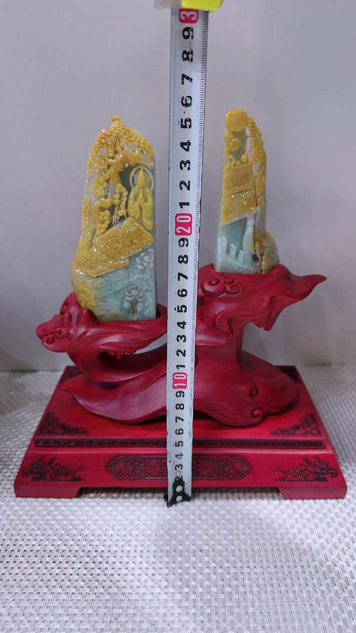 620810翡翠摆件（万佛朝宗】 商品图2