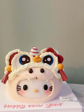 「女孩」超可爱的蛇年Kitty猫猫头 新年