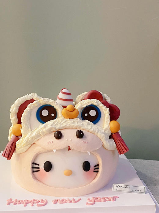 「女孩」超可爱的蛇年Kitty猫猫头 新年 商品图0