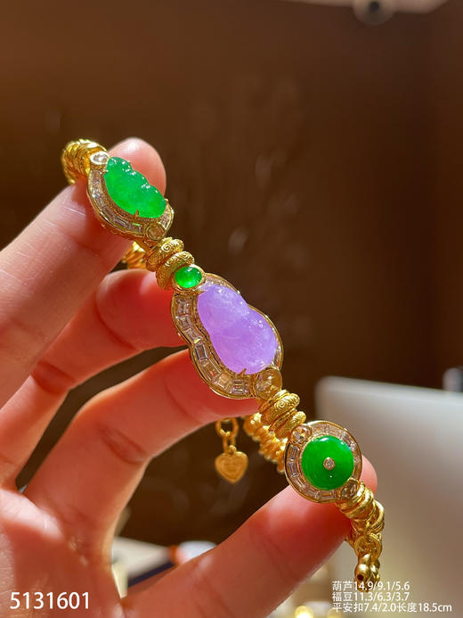 5131601、葫芦手链。具体价格微信咨询 商品图0