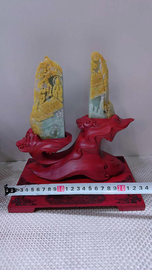 620810翡翠摆件（万佛朝宗】 商品图3
