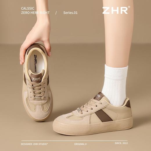 ZHR厚底增高德训鞋女2025春秋新款美拉德复古百搭运动休闲鞋女鞋 商品图8