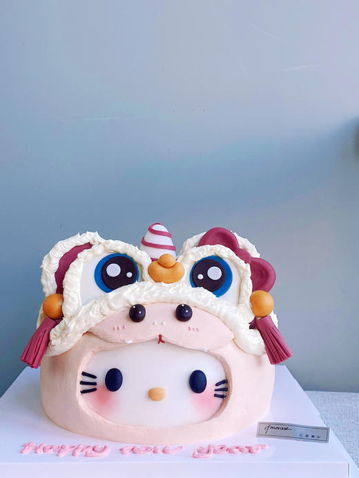 「女孩」超可爱的蛇年Kitty猫猫头 新年 商品图1