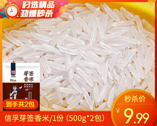 【到手2包】信孚芽签香米/1份（500g*2包）生产日期：26年2月 商品图0
