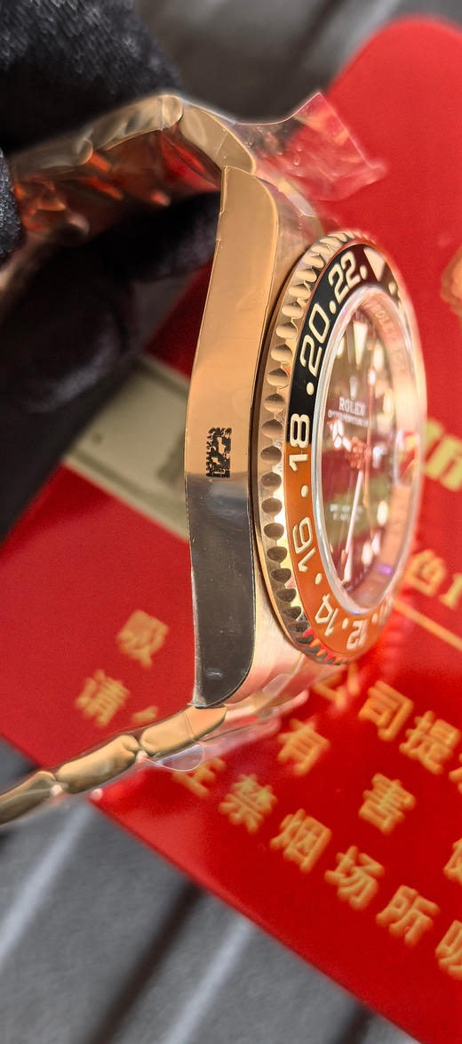 clean厂出品➕必属精品❗️❗️c厂格林尼治126711沙士圈 🔥🔥🔥沙士/黑棕圈特点简介本次沙士圈为黑/棕色对应拼接，沿承可乐/国米圈加工工艺，两色相交之处，搭配正品一致的机芯完美融合❕❕❕ 商品图5
