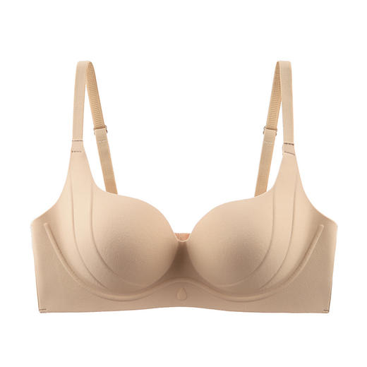 【79元/2件】小胸聚拢无钢圈无痕内衣 圆圆杯上托收副乳舒适性感美背文胸 商品图4